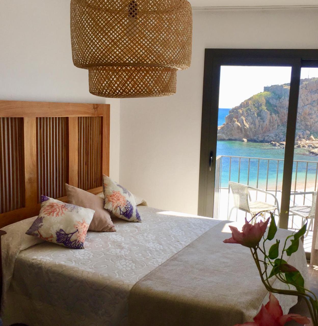 Hostal Sa Malica Blanes Buitenkant foto